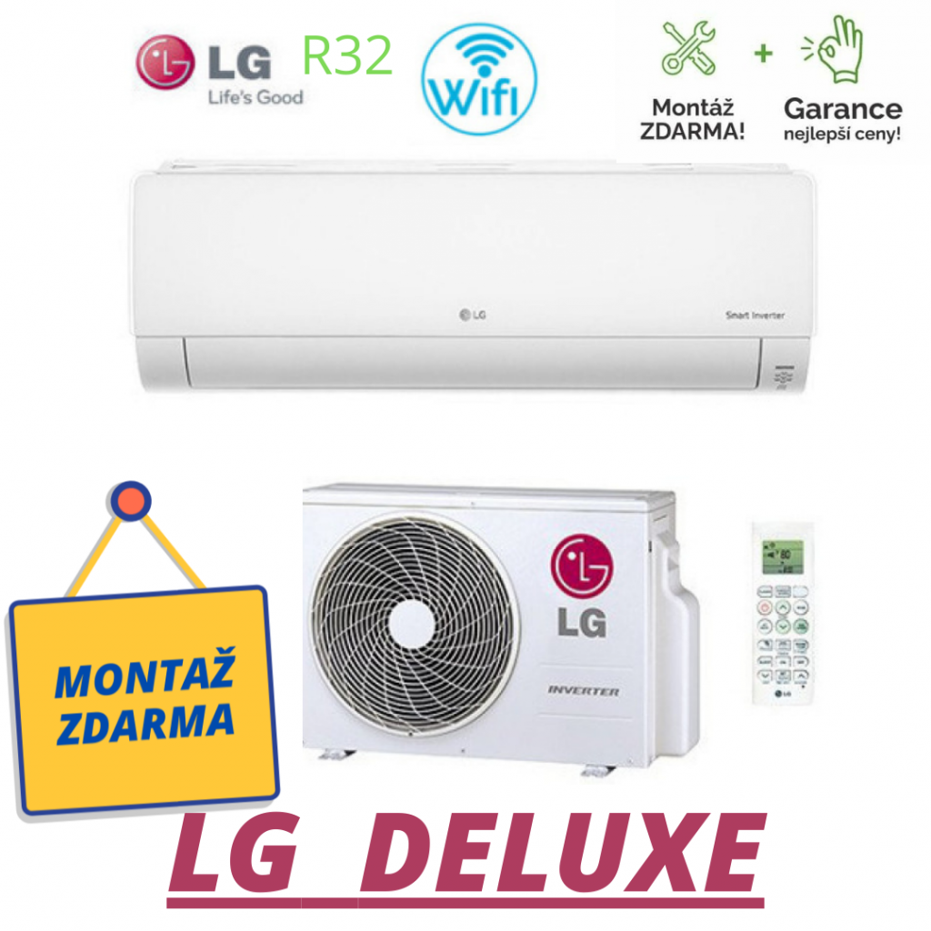 LG DELUXE DC12RQ-3,5KW MONTAŽ ZDARMA