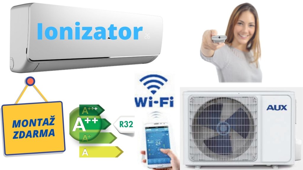 AUX ASW-FH24 7KW MONTAŽ ZDARMA